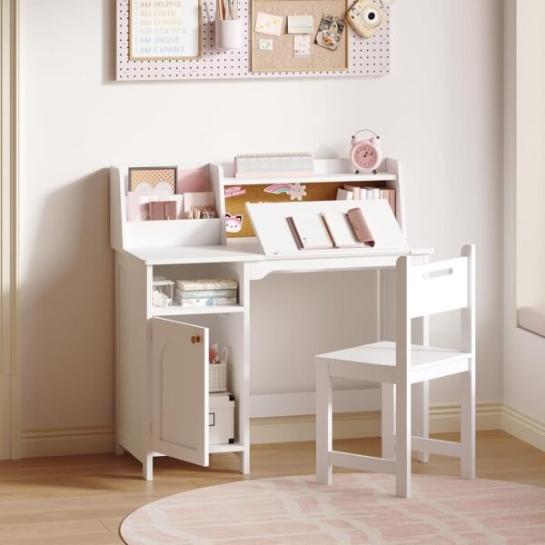 Children's Study Desk and Chair Set