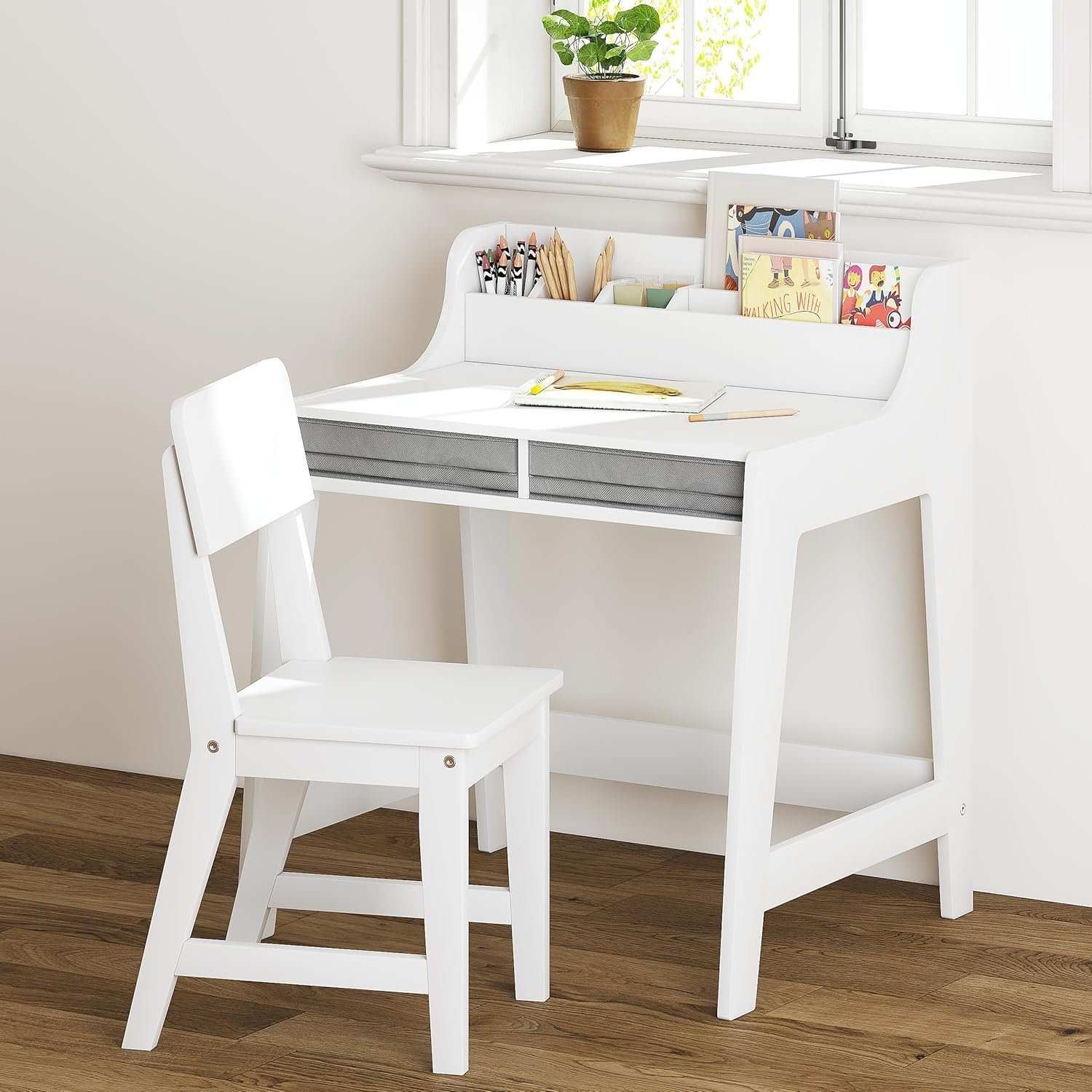 Children's Desk and Chair Set